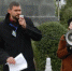 Организатор митинга Александр Малякин и архитектор Галина Шипилова. Волгоград, 1 октября 2017 года. Фото Татьяны Филимоновой для "Кавказского узла" - Кавказский узел