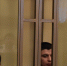 Шамиль Магомедов (стоит), Самир Ибрагимов, Хидирнаби Казуев и Габибула Халдузов в зале суда. Фото Константина Волгина для "Кавказского узла" - Кавказский узел