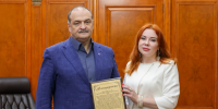 Сергей Меликов провел рабочую встречу с Уполномоченным по правам ребёнка в Дагестане Мариной Ежовой - РИА Дагестан