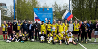 В Санкт-Петербурге дагестанцы провели межнациональный турнир по футболу, посвященный 80-летию Победы - РИА Дагестан