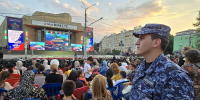 Росгвардейцы обеспечили правопорядок на праздновании Дня Конституции Дагестана - РИА Дагестан