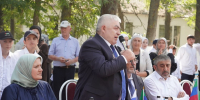 Глава Ахвахского района принял участие в торжественной линейке в Камышкутанской гимназии - РИА Дагестан