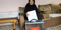 100-летняя жительница Табасаранского района проголосовала на выборах в органы местного самоуправления - Дагестанская правда