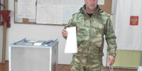 Участники и ветераны СВО голосуют в Дагестане на выборах в ОМСУ - Единая Россия