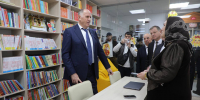 Новую модельную библиотеку открыли в Казбековском районе - Правительство