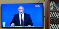В администрации Кайтагского района смотрят «Итоги года с Владимиром Путиным» - Дагестанская правда