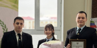 Заместитель Председателя Правительства РД М.П. Телякавов отметил благодарностями активных студентов - Северо-Кавказский институт ВГУЮ (РПА Минюста России)