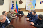 Участник программы «Доблесть гор» принял участие в совещании «Дагводсервиса» по подготовке к паводкам