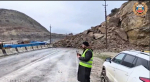 Движение транспорта ограничено в районах Дагестана из-за оползней и камнепадов