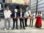 Шамиль Рамазанов и представители ООН открыли рисоперерабатывающий завод в Тарумовском районе Дагестана
