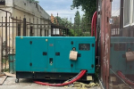 В Махачкале демонтировали генератор пекарни, мешавший жильцам дома